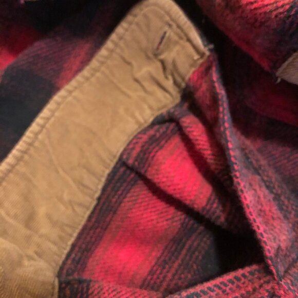 🪶 Field & Stream Heritage Flannel — Red & Black Buffalo Plaid (XL Tall) - Picture 9 of 14